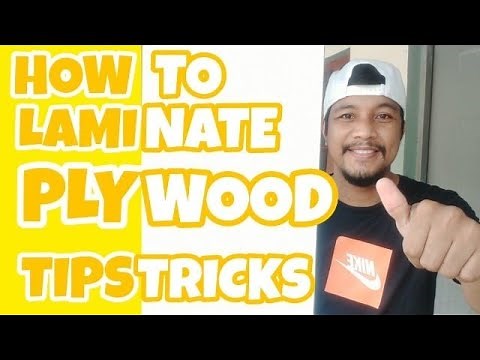 HOW TO LAMINATE PLYWOOD | STEP BY STEP | BEGINNER'S GUIDE | TIPS & TRICKS | MR. LEE TV