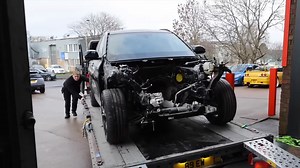 Biggest restoration project on my wrecked BMW