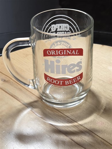 Vintage Hires Root Beer 4" Tall Clear Glass Mug Soda Pop Beverage Collectible - Etsy