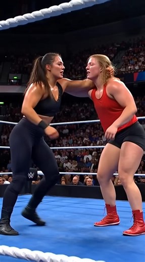 “Backstage Fight Breaks Out! 😳🔥 #Shorts” | Wrestling Knockout