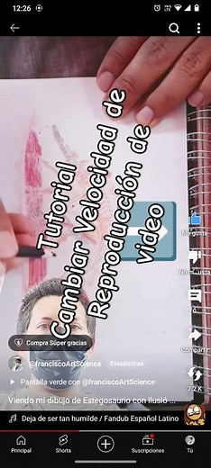 Tutorial Cambiar Velocidad de video en YouTube, a 0.25, 0.5, 0.75, 1, 1.25, 1.5, 1.75. 2x 💛