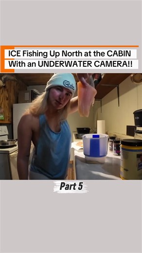 Underwater Camera ICE Fishing Adventures at the Cabin