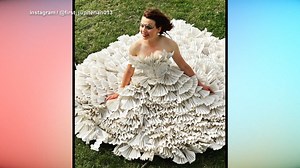 A girl from Prairie Grove, Arkansas made and wore this Harry Potter dress to prom 📖 | 40/29 News -- Fort Smith & Fayetteville, Arkansas