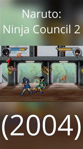 EVOLUTION of NARUTO GAMES for GBA (2003 - 2004)