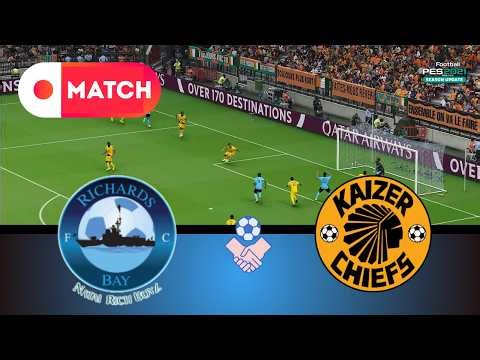 Kaizer Chiefs vs Richards Bay | Premiership 2025 Simulation | eFootball PES 21 Realistic Gameplay