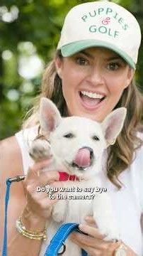 Puppies and golf?! Sign us up! 😍