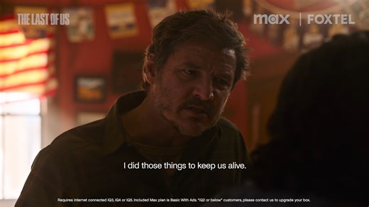 22K views · 115 reactions | Joel didn’t want to care again. But Ellie changed everything. Sign up to Max and stream The Last of Us via your Foxtel iQ3, iQ4 or iQ5. Max is included in your subscription for compatible Foxtel iQ customers! Included Max plan is Basic With Ads. #TheLastOfUs #TLOU #PedroPascal #JoelMiller #BellaRamsey #EllieWilliams | Foxtel | Facebook
