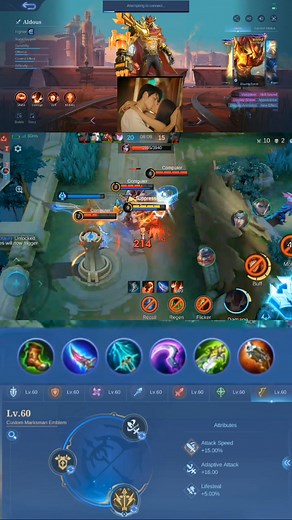 One punch take down Aldous | ELMO DAM GAMES