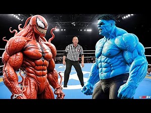 CARNAGE vs BLUE HULK - EPIC BATTLE