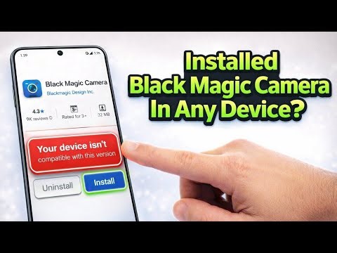 Black magic camera app kaise download karen | How to download blackmagic camera in android