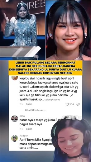 April Cirebon Returns Home Honored After Winning 3rd Place in D'Academy 7 #viral #trending #april...