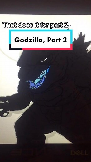 Godzilla, Part 2! #godzilla #godzillavskong #godzilla2019 #kaiju #art #artistsoftiktok #digitalart #fyp #fypシ #foryou #xyzbca