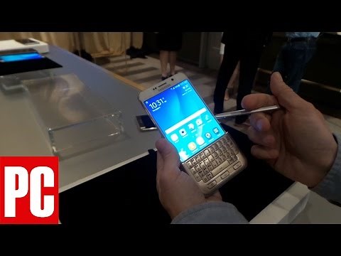 Hands On With The Galaxy Note 5 Keyboard Case