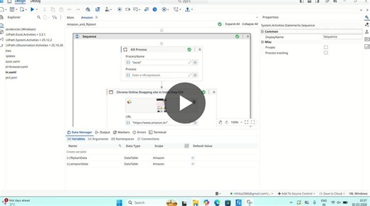 #rpa #uipath #automation #learningjourney | Rithika S