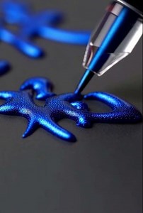 ✨ MAGIC MACRO ART | Magnetic Sapphire ASMR✩♬ ₊.🎧⋆☾⋆⁺₊✧ | #shorts #youtubeshorts #asmr #satisfying