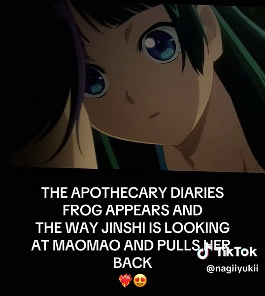 Romantic Moment in The Apothecary Diaries | Jinshi and Maomao