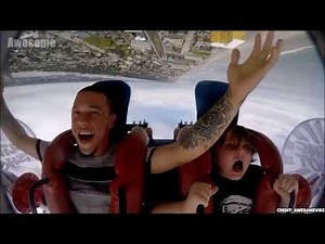 People puke on roller coaster