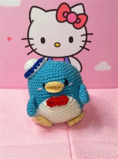 Handmade Tuxedo Sam Plush – Cute Sanrio-inspired Penguin Stuffed Toy – Soft Kawaii Gift - Etsy