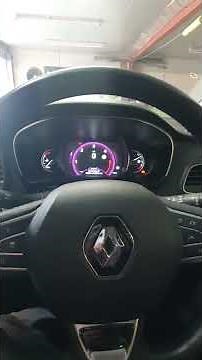 New Renault Megane service reset procedures
