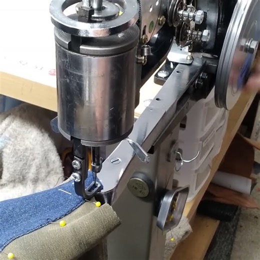 working with a patching machine