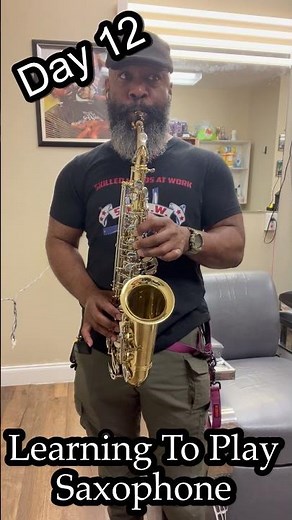 Learning Alto Saxophone, Day 12, Saxplained Amazing Grace at 1.5 Speed