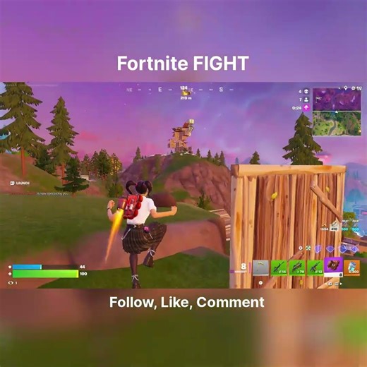 Watching this epic jetpack escape in Fortnite is pure adrenaline! 🚀