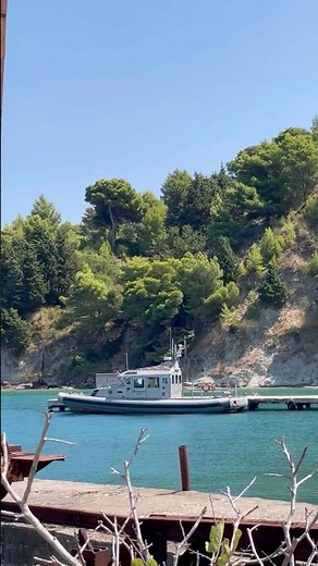 🚤 Secrets of Sazan Island — Boat by the Albanian Coast 🌊
