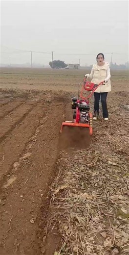 Saves time, effort, and labor Easy to operate Mini TillerRotary tiller.