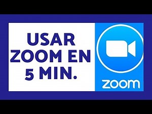 USAR ZOOM EN 5 MINUTOS 2022