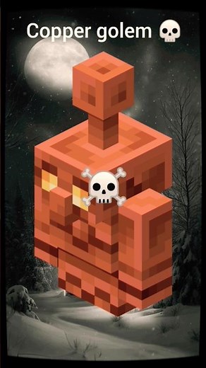 Copper Golem Goes Viral: Minecraft’s 2025 Update Drops!#Minecraft Copper Update: Golems 💀☠️☠️💀