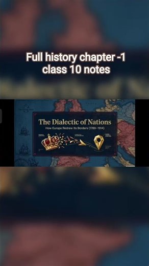 Class 10 History Chapter 1 Notes 📚 | Easy Revision for Board Exam#Class10History #Chapter1Notes