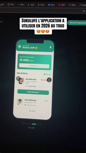 Sukulufe comme son nom l’indique, vas permettre à nos chers parents de payer les frais scolaires de leurs enfants partout sans stress, sans risque , et de manière sécurisé 🥹❤️. Finis les files d’attente, les numéros Flooz et TMoney erronés, finis les appels WhatsApp vers l’economat , Sukulufe est arrivé 💕 #togotiktok228🇹🇬 #faureessozinagnassingbé #togo #technologia