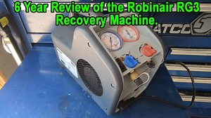 Watch 6 Year Review of the RobinAir RG3 Recovery Machine. on Amazon Live