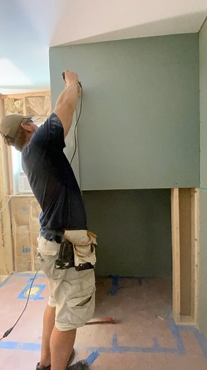 How to Drywall around doors! #diy #Remodel #construction #realestate #building #Entrepreneur #carpentry #tools | WINNI