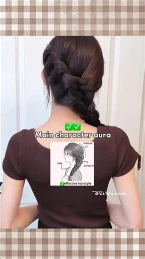 Main Character Hairstyle #haircare #hairstyle #anime #shorts