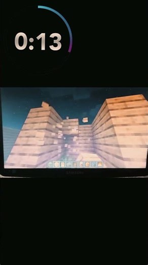 Minecraft Bedrock Edition 🔥 40 Second Timer House Challenge 😱 #uniquegamerz