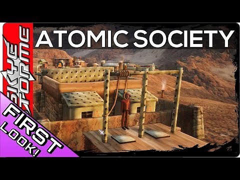 Atomic Society ◀ A CRUEL POST-APOCALYPTIC WORLD! ▶ (New Strategy Game 2018)