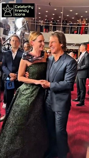 Tom Cruise Kiss Rebecca Ferguson at an Event ♥️😍 #tomcruise #rebeccaferguson #rebecca