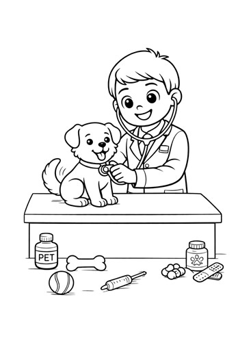 Community Helpers Coloring Pages for Kids | 20 Page A4 (PDF Download) - Etsy Australia