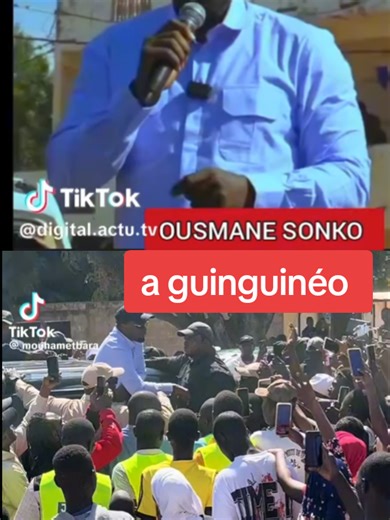 Ousmane sonko tournée politique #sénégalaise_tik_tok #actualité #politiquesenegal #ousmanesonko