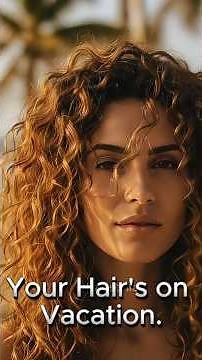 How to Beach Curls #hairstyle #curlyhair #hairtutorial