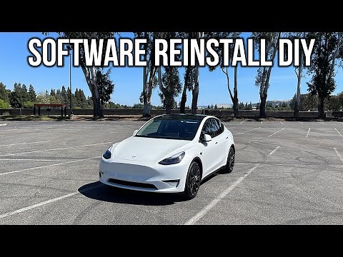 Do A Software Reinstall Yourself Without Tesla’s Help For Your Tesla Model 3/Y