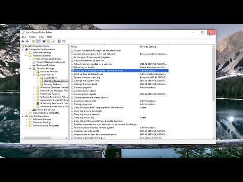 To Sign in Remotely, You Need the Right to Sign in Through Remote Desktop Services FIX