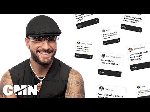 Maluma Responde las Preguntas de Fans en Instagram | CMN | Entrevista