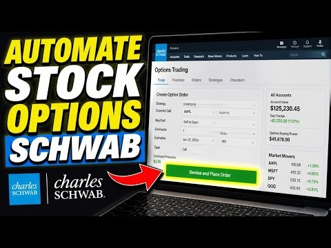 How to Automate Stock Options with Schwab - Beginner Guide