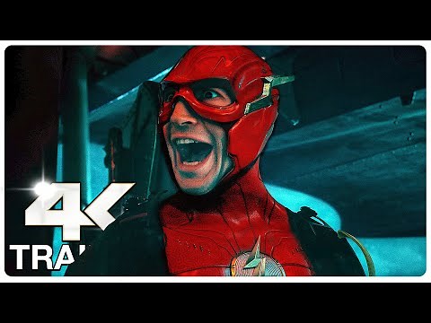 THE FLASH : 6 Minute Trailers (4K ULTRA HD) NEW 2023