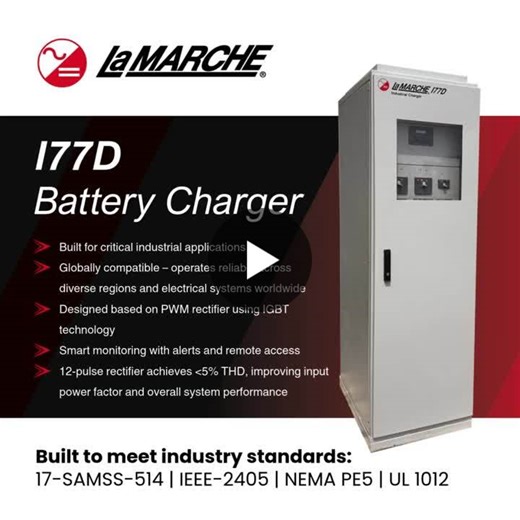 #lamarche #industrialpower #batterycharger #dcsystems #switchgear #processcontrol #oilandgas #powersolutions | La Marche Mfg.