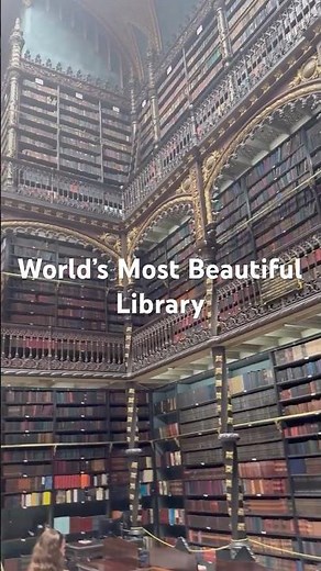The World's Most Beautiful Library is in Rio de Janeiro