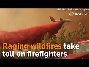 Raging wildfires take toll on Oregon firefighters
