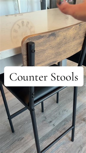 Modern Industrial Brown Counter Stools Now Available